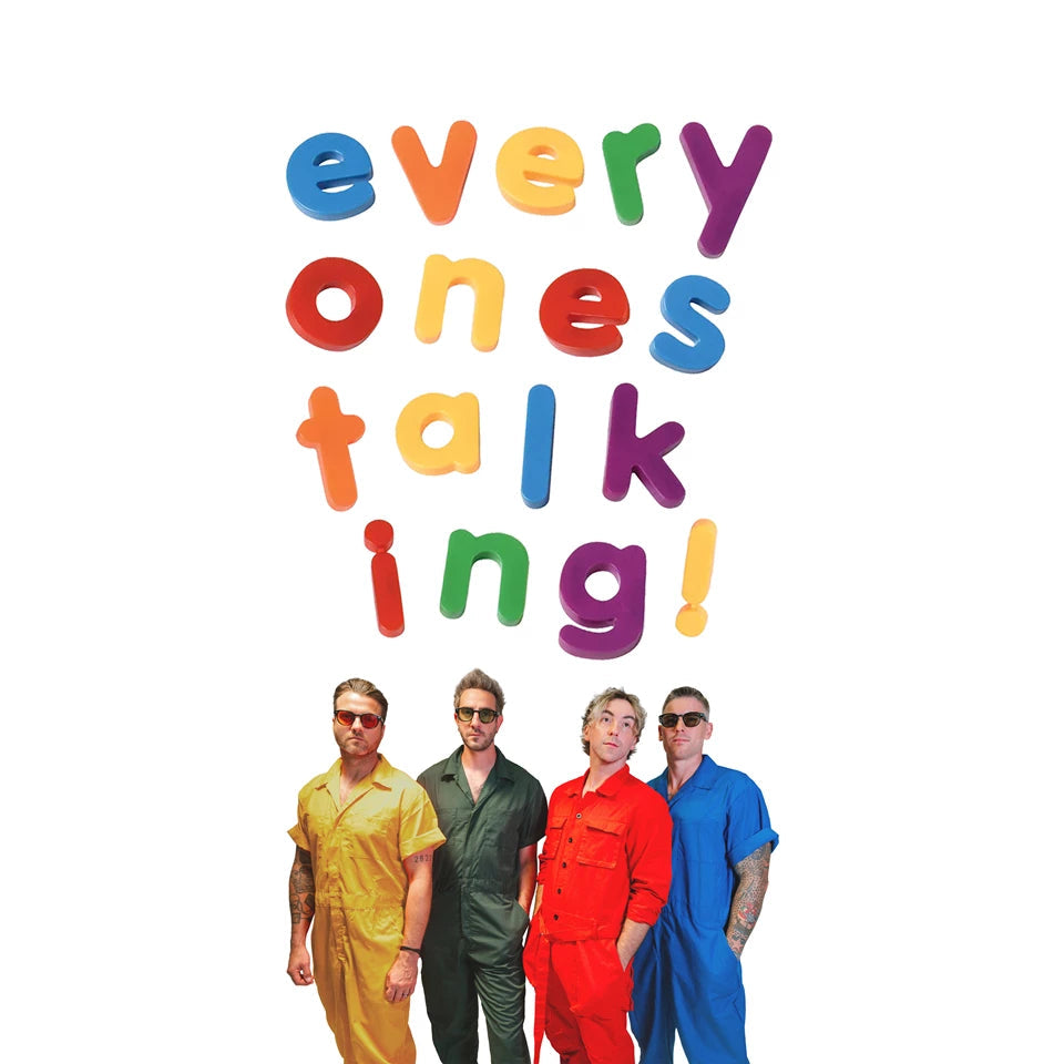 All Time Low album cover with band photo and colorful text.