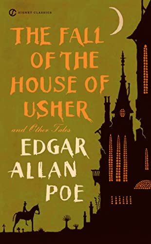 Green book cover with silhouetted house, rider, and title text.