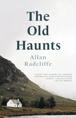 Book cover with title “The Old Haunts” and a landscape photograph.