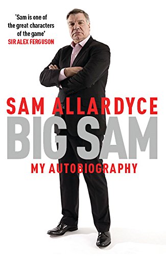 Book cover featuring Sam Allardyce in a suit, arms crossed.