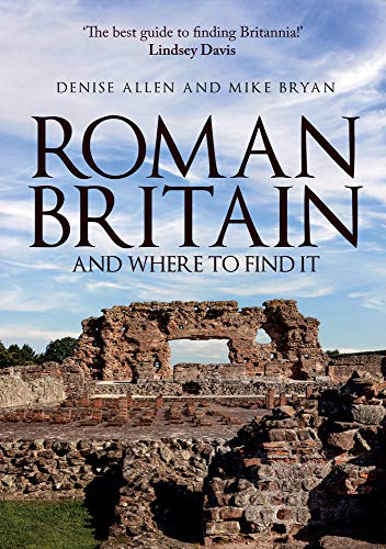 Book cover: “Roman Britain and Where to Find It” with ruins image.