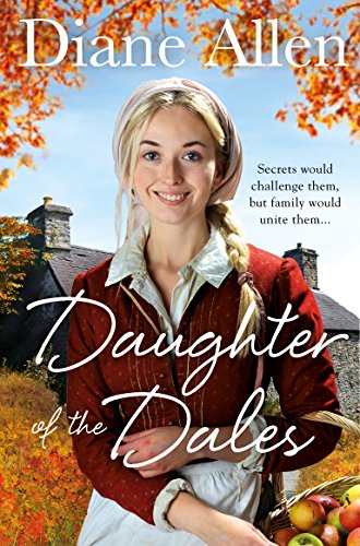 Book cover: young woman in historical clothing, autumn landscape backdrop.