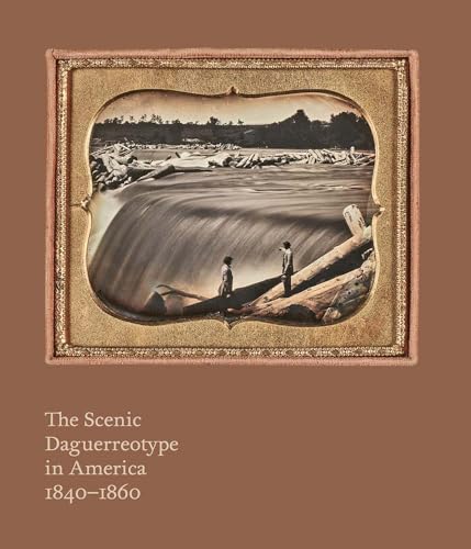 Book cover featuring a vintage daguerreotype of a waterfall and two figures.