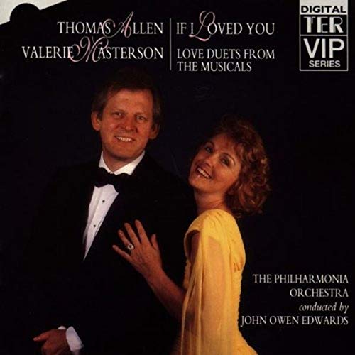 CD cover featuring Allen, Thomas, and Masterson with musical duet theme.