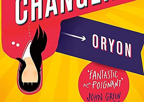 Book cover for "Changers" with a red and purple abstract design.