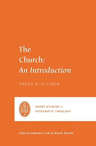 Book cover: "The Church: An Introduction" in white text on orange.