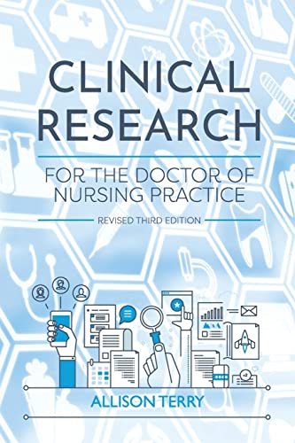 Book cover: "Clinical Research for the Doctor of Nursing Practice," third edition.