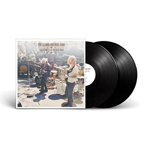 Allman Brothers Band vinyl record with band photo on cover.