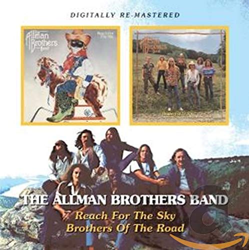 Album cover featuring The Allman Brothers Band with two smaller inset album cover images.
