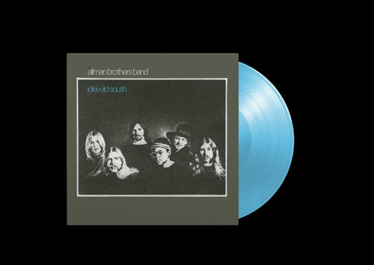 Allman Brothers Band "Idlewild South" vinyl record, light blue color.