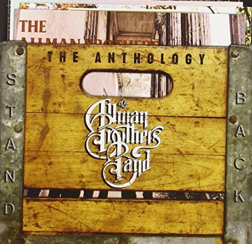 Allman Brothers Band "Stand Back" anthology CD cover, wooden crate design.