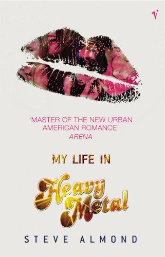 Book cover: “My Life In Heavy Metal” with lips image and title.
