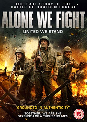 DVD cover featuring three American soldiers in combat gear during a fiery battlefield scene.
