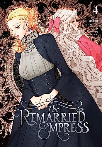 Manga volume cover featuring two elaborately dressed women with long hair.