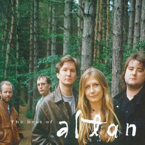 "CD cover featuring a group of five people standing in a forest."