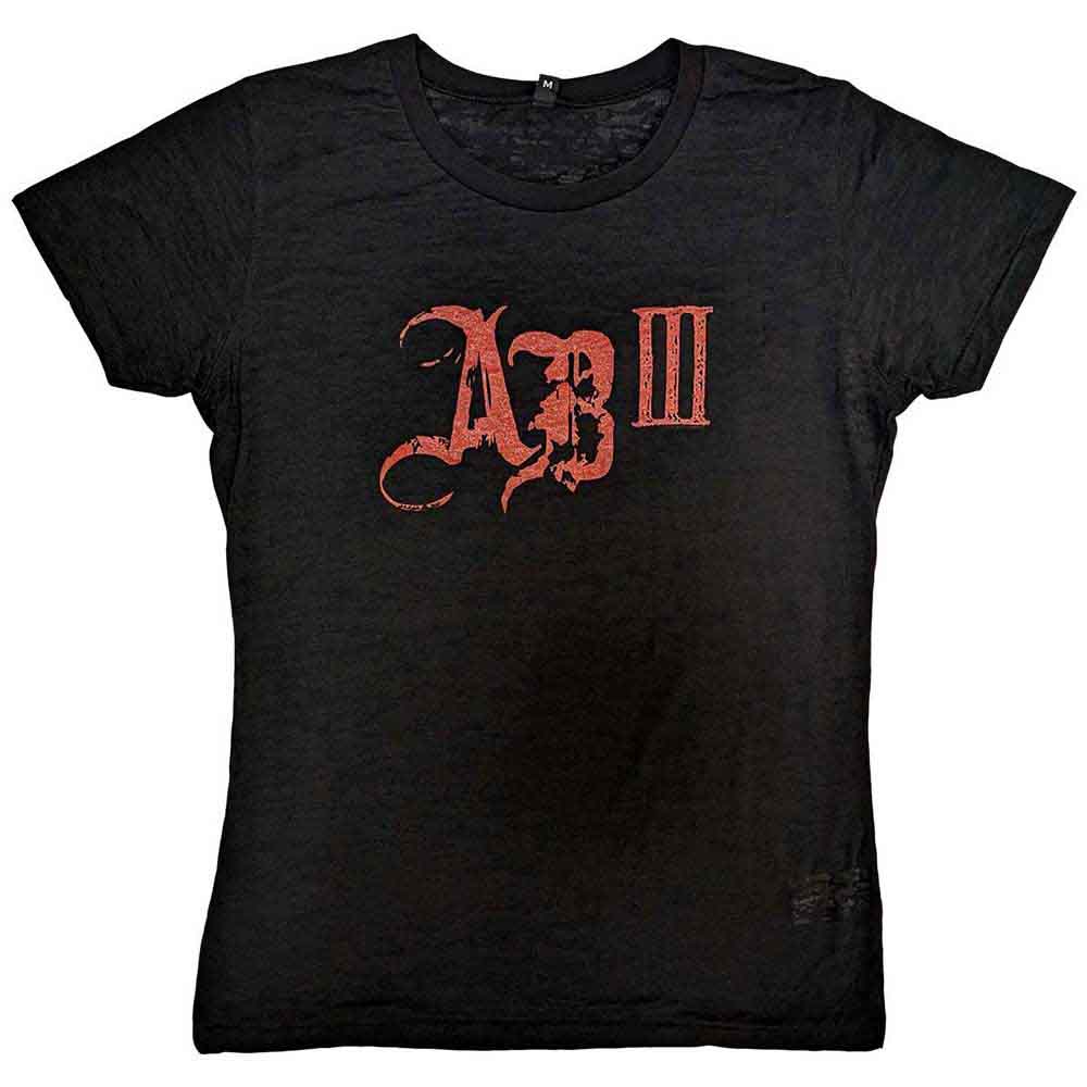 Red Alter Bridge band logo t-shirt, size large, for women.