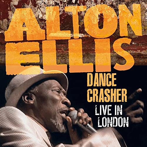 Alton Ellis album cover featuring a portrait of the singer performing.