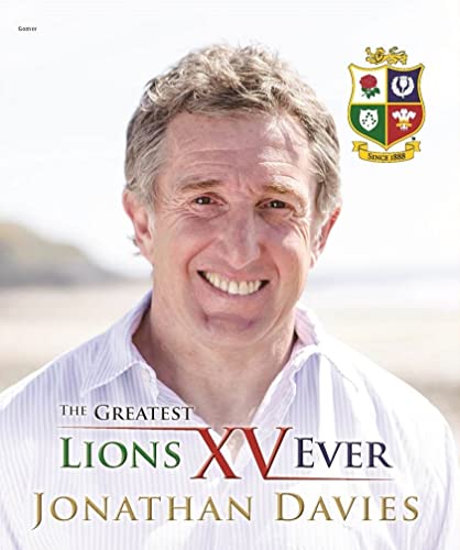 Book cover featuring a smiling man and text: “The Greatest Lions XV Ever.”