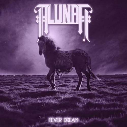 CD cover: dark horse in a field, with "Alunah - Fever Dream" text.