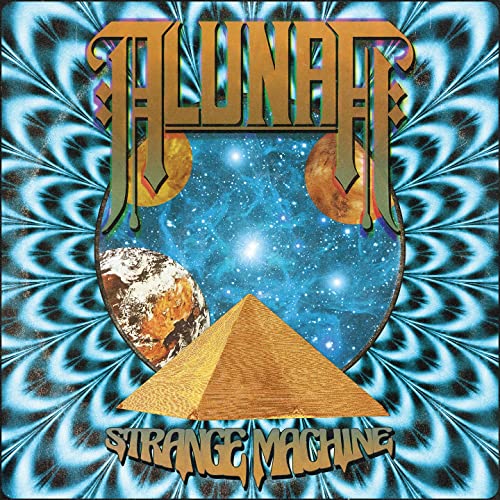 CD cover: pyramid, planets, and psychedelic swirling patterns with band name.