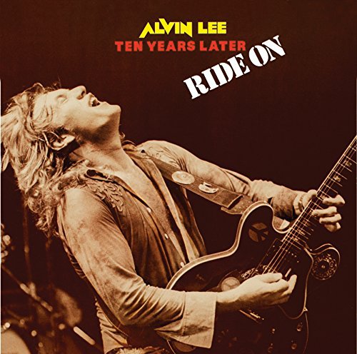 Vinyl album cover featuring Alvin Lee playing guitar with tilted head back.