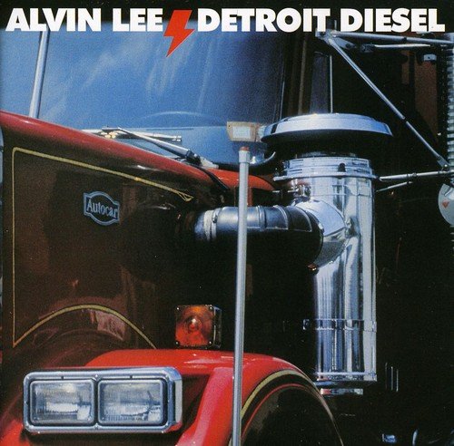 Album cover featuring a close-up of a red truck's front end and engine.