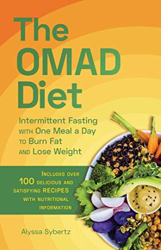 Book cover for The OMAD Diet featuring a healthy bowl of colorful vegetables.