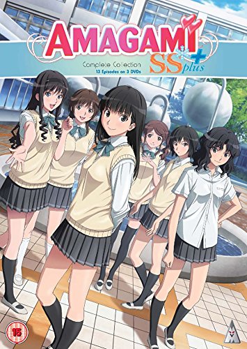 Anime DVD cover featuring six young women in school uniforms.