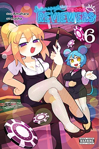 Manga volume 6 cover with anime-style characters and casino theme.