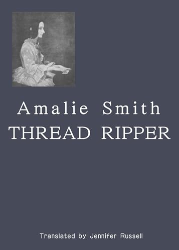 Book cover with a grayscale portrait of a woman and the title Thread Ripper.