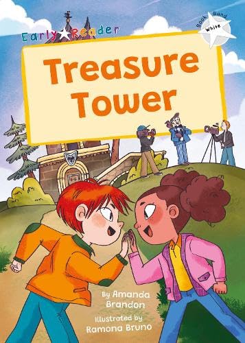 Book cover: "Treasure Tower" with children looking at a castle.