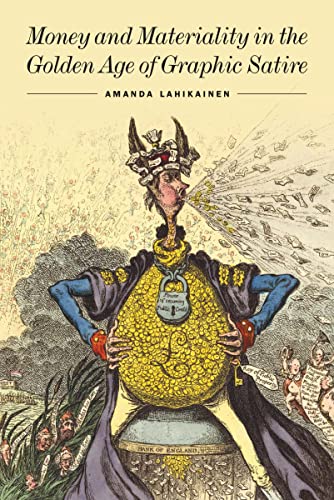 Book cover depicting a satirical cartoon of a figure with money and power.