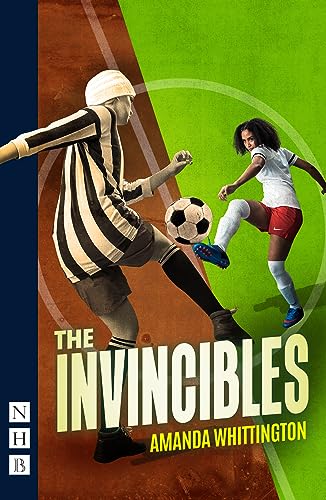 Play cover featuring two young footballers in action, split background.