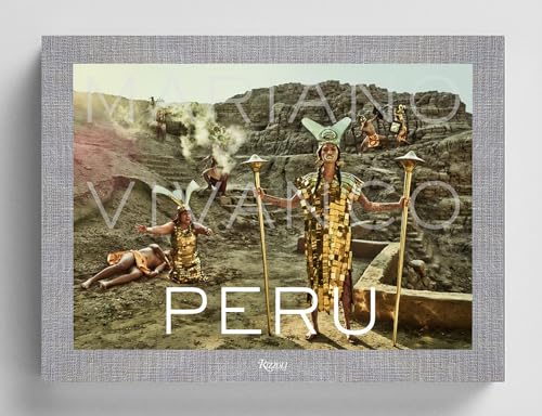 Framed artwork depicting ancient Peruvian figures in golden attire.