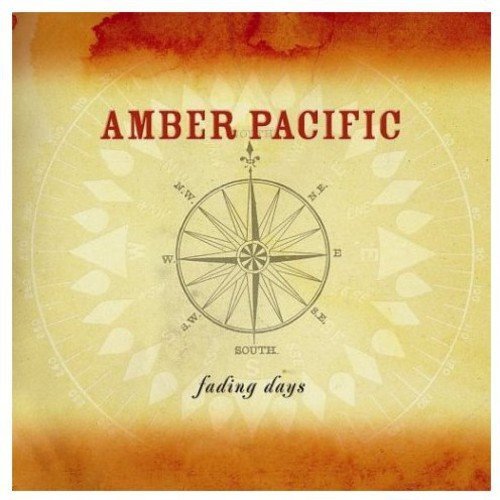 CD cover for Amber Pacific’s “Fading Days” with a compass rose design.