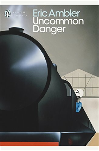 Book cover: "Uncommon Danger" with a train and distant figures.