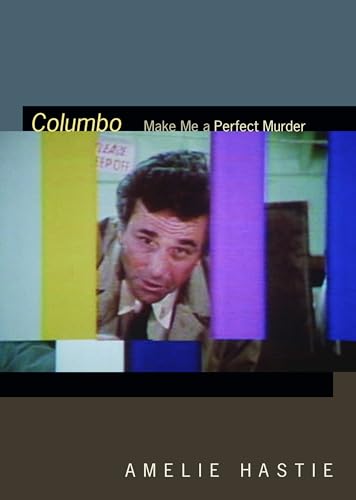 Columbo cover featuring Peter Falk with colorful vertical stripes.