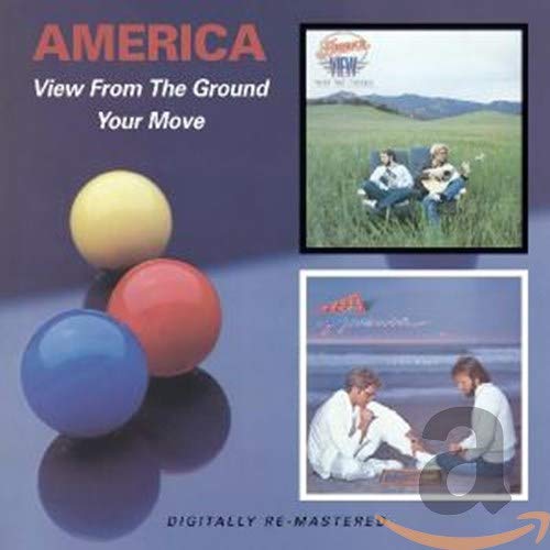 America album cover: "View From The Ground / Your Move" with landscape imagery.