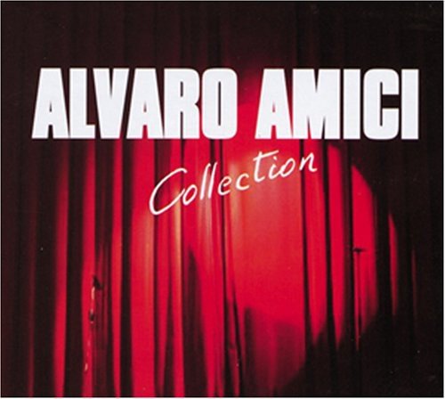 CD cover for "Amici Alvaro - Collection" with red curtain backdrop.