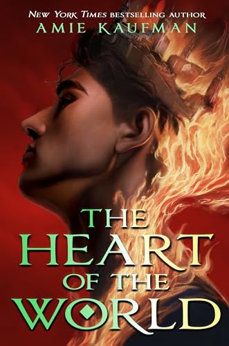 Book cover featuring a woman's profile with fiery, swirling imagery.