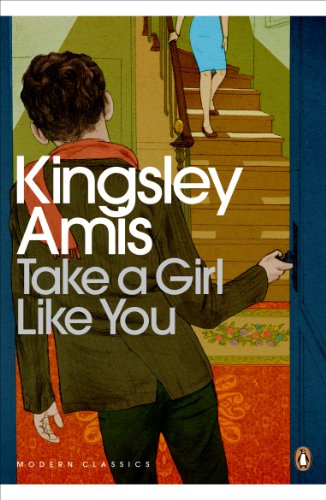 Book cover: “Take a Girl Like You” by Kingsley Amis, illustrated stairs.