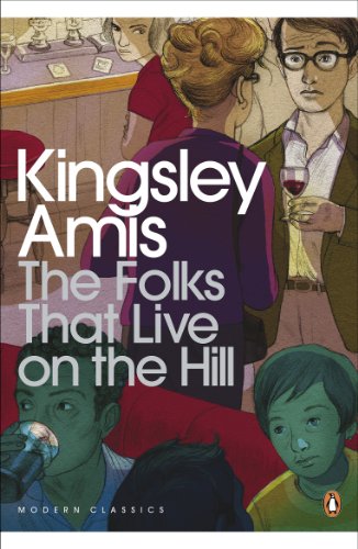 Book cover for “The Folks That Live On The Hill” with illustrated figures.