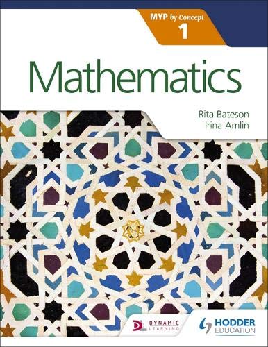 Textbook cover with maths equations and possibly a student or globe image.