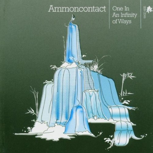 CD cover for Ammoncontact’s “One In An Infinity Of Ways” with abstract art.