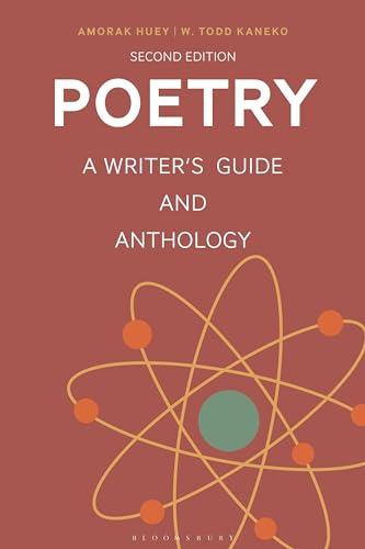 Book cover: "Poetry" guide and anthology, second edition, with abstract design.