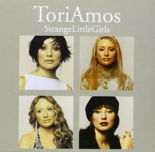 CD cover for Tori Amos’ “Strange Little Girls” featuring four portrait squares.