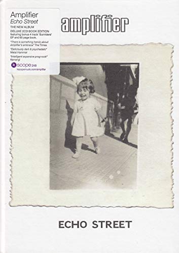 Album cover featuring a black and white photo of a child on a textured background.