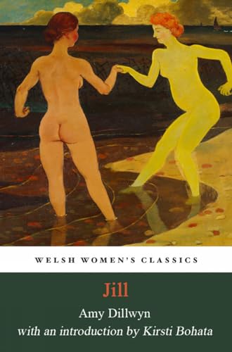 Book cover: two nude figures holding hands over water, text “Jill”.