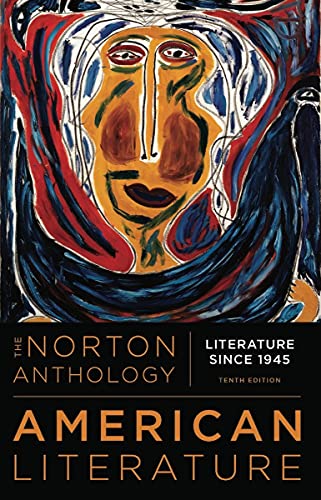 Book cover: “The Norton Anthology of American Literature,” abstract painting.