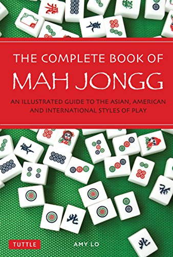 Book cover with Mah Jongg tiles scattered around the title.